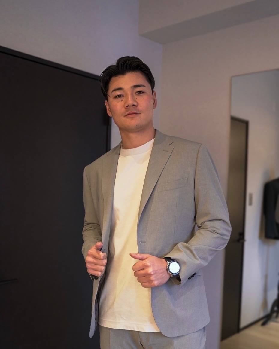 清宮幸太郎選手（オフ）